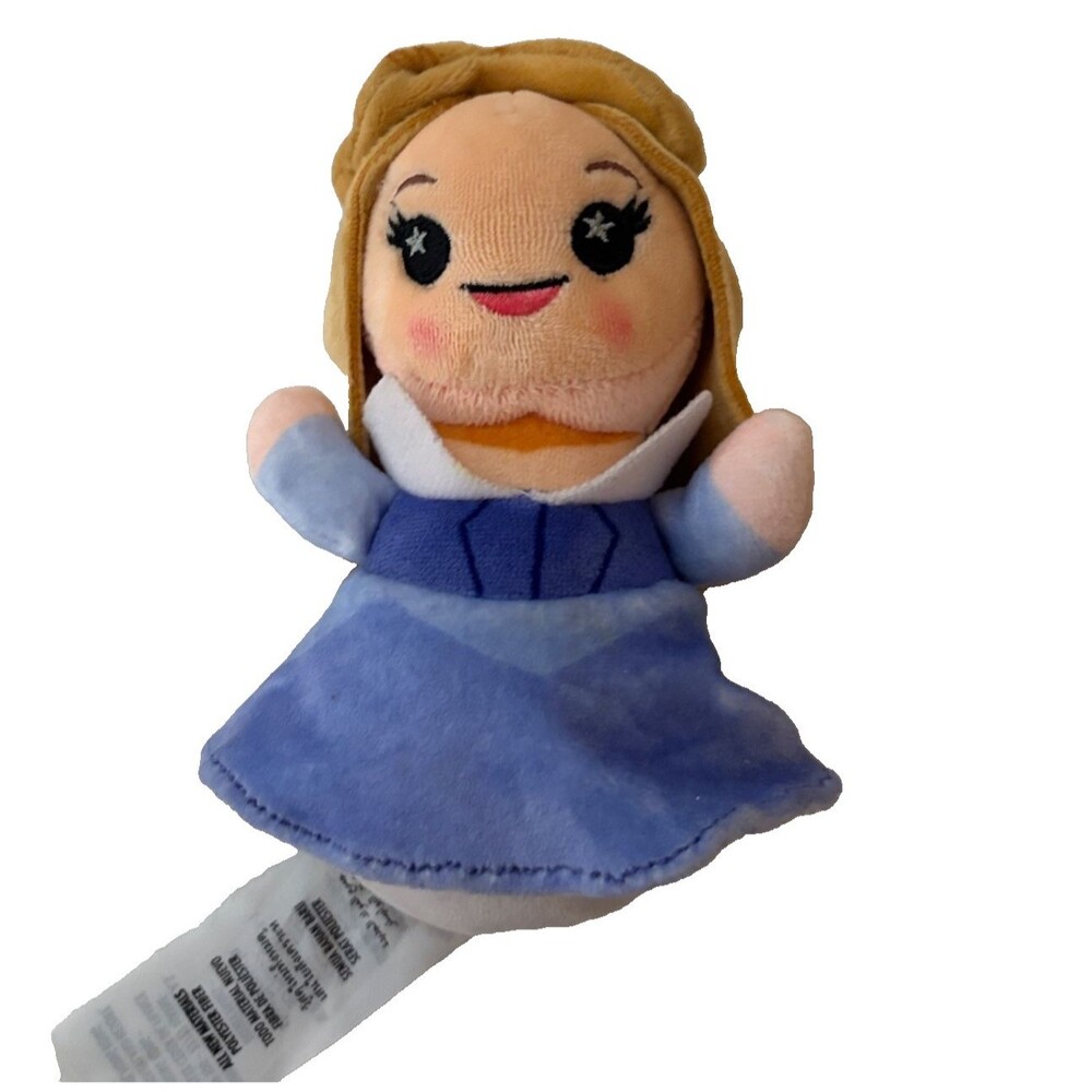 Disney Parks Wishables Aurora Chase Plush Purple Dress Sleeping Beauty